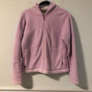 Patagonia Light Lavender Synchilla Zip-Up Hooded Jacket Size Small